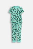 COCCODRILLO pižama, žalia, WC6448219PJS-011-116, 116/122 cm