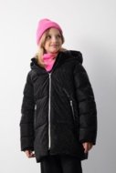 COCCODRILLO striukė OUTERWEAR GIRL JUNIOR, sidabrinė, cm