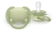 PHILIPS AVENT čiulptukai ULTRA SOFT, 0-6 mėn., 2 vnt., SCF091/37