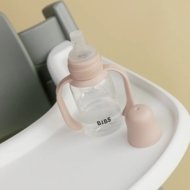 BIBS mokomoji gertuvė su rankenomis, 150 ml., Blush