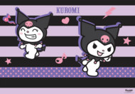 KUROMI dvipusis stalo padėklas, 55×38 cm, TO-POD-4349-XXX-KURO-SA