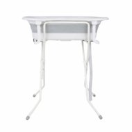BABYTROLD sulankstoma vonelė su stovu, White, 19-07PK 
