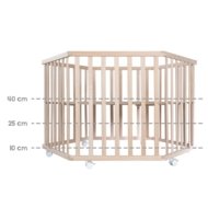 ROBA maniežas, Natural wood, 0232NAS105-A