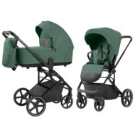 CARRELLO universalus vežimėlis ALFA 2IN1, Meadow green, CRL-6522