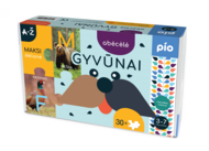 PIO Žaidimas dėlionė Abecėlė-Gyvūnai, PN60112
