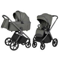 CARRELLO universalus vežimėlis 2in1 VECTOR F, Calm Green, CRL-6700