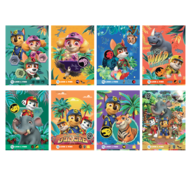 DODO vandens spalvinimo knyga Šunyčiai patruliai - džiunglės, 200630