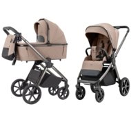 CARRELLO universalus vežimėlis OMEGA 2IN1, Fantastic beige, CRL-6530/1