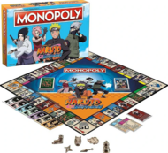MONOPOLY stalo žaidimas Naruto, EN, WM00167-EN1-6