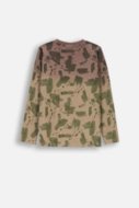 COCCODRILLO marškinėliai EVERYDAY BOY A, khaki, ZC4143102VBA-027-152, 152 cm