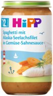 HiPP spagečiai su aliaskine menke ir daržovėmis grietinėlės padaže, nuo 12 mėn., 250 g., 6825