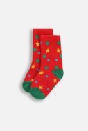 COCCODRILLO kojinės, raudonos, ZC5382206MER-009-030, 30-33 cm
