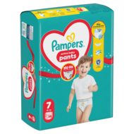 PAMPERS sauskelnės-kelnaitės, dydis 7, 38 vnt, 15+kg, 81748920