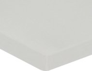 LIONELO paklodės su guma lopšiukui BAMBOO SHEET, 80x42 cm., 2 vnt., White/Grey
