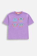 COCCODRILLO marškinėliai trumpomis rankovėmis, violetiniai, WC6143207MBK-016-116, 116 cm
