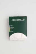 COCCODRILLO pėdkelnės TIGHT MICROFIBRE COLORFUL, baltos, cm