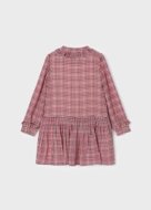 MAYORAL suknelė ilgomis rankovėmis 6H, raudona, 4928-26