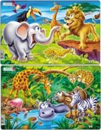 LARSEN dėlionė Safaris, midi, U11