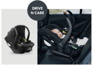 HAUCK automobilinė kėdutė DRIVE N CARE, 40-87 cm., Black, 614365