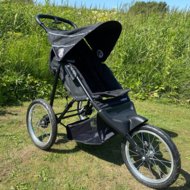 BABYTROLD sportinis vežimėlis JOGGER, Black, 13-66SS