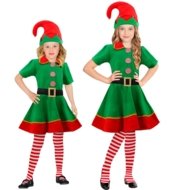 WIDMANN kostiumas Santa's Litlle Helper Elf, dydis (116 cm / 4-5 metai), 88995