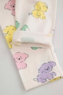 COCCODRILLO tamprės HAPPY PUPPY GIRL NEWBORN, kreminės, ZC5122104HGN-002-086, 86 cm