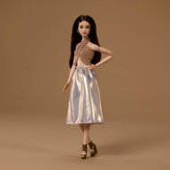 BARBIE Basics No06 lėlė rudais plaukais, JJX25