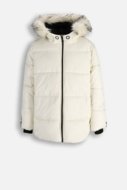 COCCODRILLO striukė OUTERWEAR GIRL JUNIOR, kreminė, cm