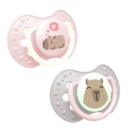 LOVI dinaminis silikoninis čiulptukas CapiChill Girl, 6-18m, 2 vnt., 22/933girl
