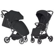 CARRELLO sportinis vežimėlis NOVA, Vinyl black, CRL-5524