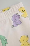COCCODRILLO tamprės HAPPY PUPPY GIRL NEWBORN, kreminės, ZC5122104HGN-002-086, 86 cm