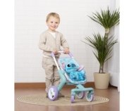 SIMBA Stitch vežimėlis su pliušiniu žaislu, 7600251225