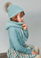 MAYORAL susegamas megztinis 6B, jade, 4.361-30, 134 cm