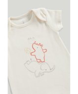 MOTHERCARE šliaužtinukas trumpomis rankovėmis 2 vnt., LL855 80