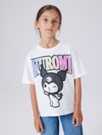 NAME IT HELLO KITTY marškinėliai trumpomis rankovėmis, 13254173-F4F5F0,