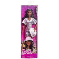 BARBIE madistė sidabro spalvos suknele, HYT95