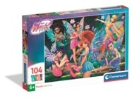 CLEMENTONI dėlionė Winx klubas, 104 det., 25085