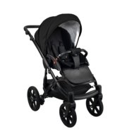 MILLI universalus vežimėlis MOON 3in1, Black, 5903357317263(carseat)