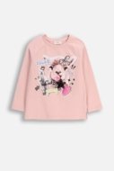 COCCODRILLO marškinėliai CRAFT PUNK GIRL KIDS, rožiniai, ZC5143104CGK-007-110, 110 cm