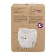 BAMBO sauskelnės-kelnaitės NATURE popierinėje pakuotėje, 5 dydis, 12-18 kg, 19 vnt., BAMB0166
