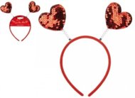 LOVE YOU MORE plaukų lankelis su širdelėmis, 737315