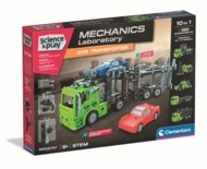 CLEMENTONI SCIENCE&PLAY MECHANICS konstruktorius Automobilių transporteris, 75132BL
