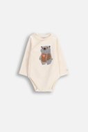 COCCODRILLO smėlinukas FOREST FRIENDS BOY NEWBORN, kreminis, ZC5112602FBN-003-062, 62 cm