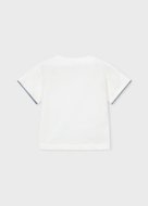 MAYORAL marškinėliai trumpomis rankovėmis, natural, 3.013-11, 104  cm