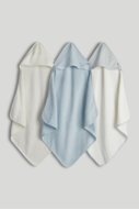 MOTHERCARE rankšluostis, 3 vnt., mėlynas, AU87801, 75x75 cm