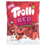 TROLLI guminukai Red Fruits Mini-Rings, 100g, 110186