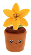KEEL TOYS pliušinis gėlių vazonėlis Surprise Lily, 25 cm, SE4956
