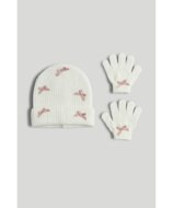 MOTHERCARE pirštinės ir kepurė, AW11901 6-8 m.