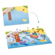 DJECO kūrybinis rinkinys Lift-up Stickers - Vechicles, DJ00043
