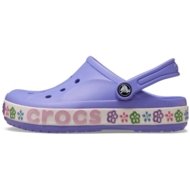 CROCS šlepetės BAYABAND FLOWER, violetinės, 211303-5PY, 27 dydis